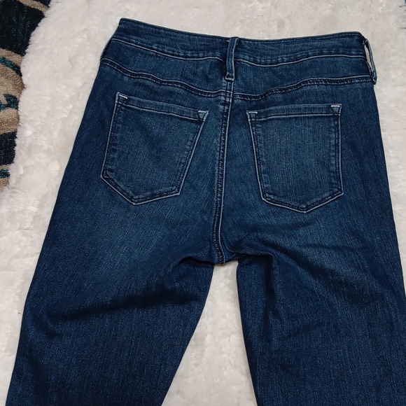 Athleta sculptek dark wash skinny jeans womens sz 2 - Picture 5 of 10